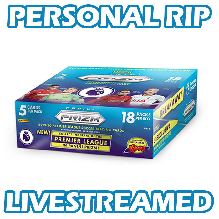 - PERSONAL RIP: 2019-20 Panini Prizm EPL Breakaway Box Premier League Soccer (Livestreamed)