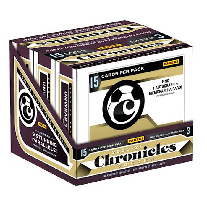 - 2020-21 Panini Chronicles Hobby Box Soccer (Factory Sealed)
