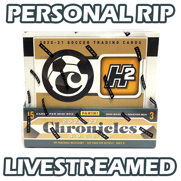 - PERSONAL RIP: 2020-21 Panini Chronicles H2 Asia Box Soccer (Livestreamed)