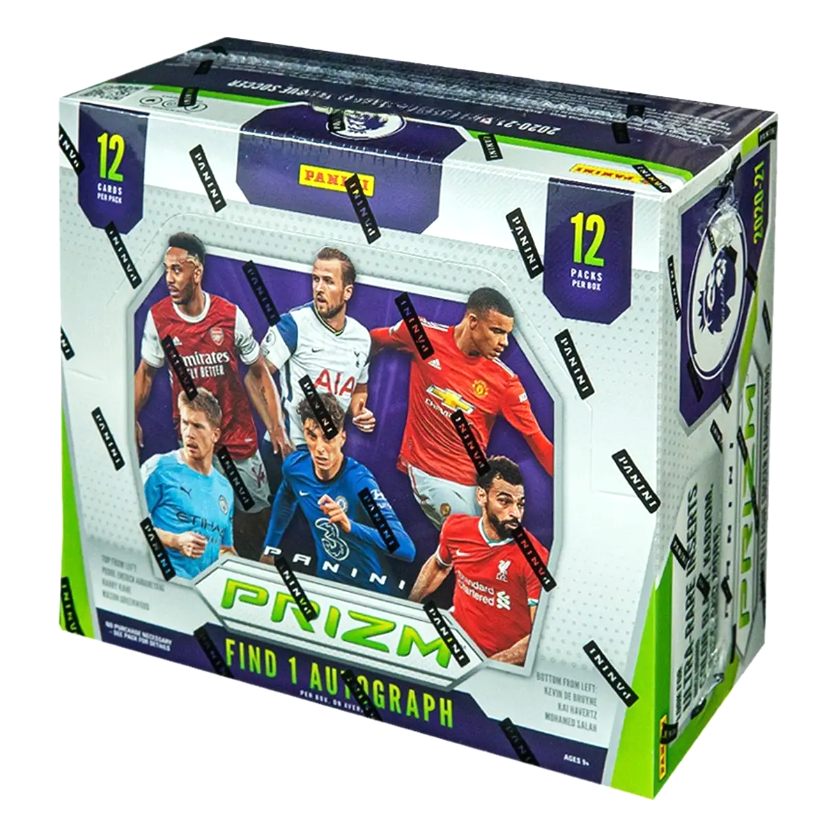 - 2020-21 Panini Prizm EPL Hobby Box Premier League Soccer (Factory Sealed)
