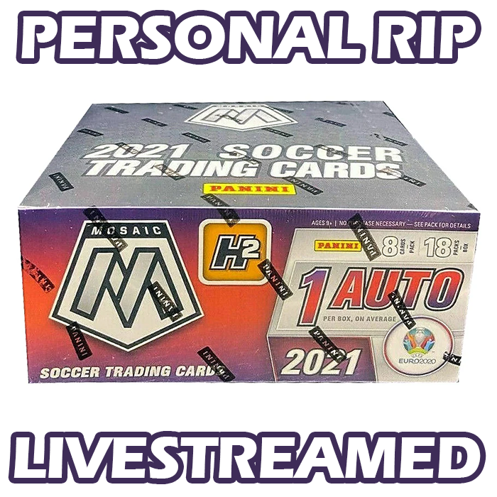 - PERSONAL RIP: 2021 Panini Mosaic Euro 2020 H2 Box Soccer (Livestreamed)