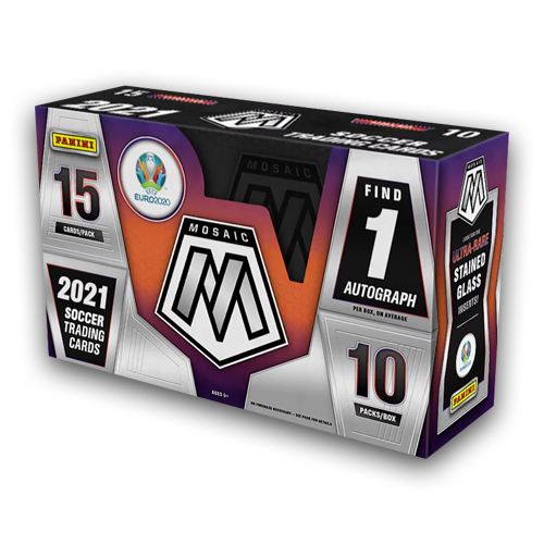 2021 Panini Mosaic Euro 2020 Hobby Box Soccer (Factory Sealed