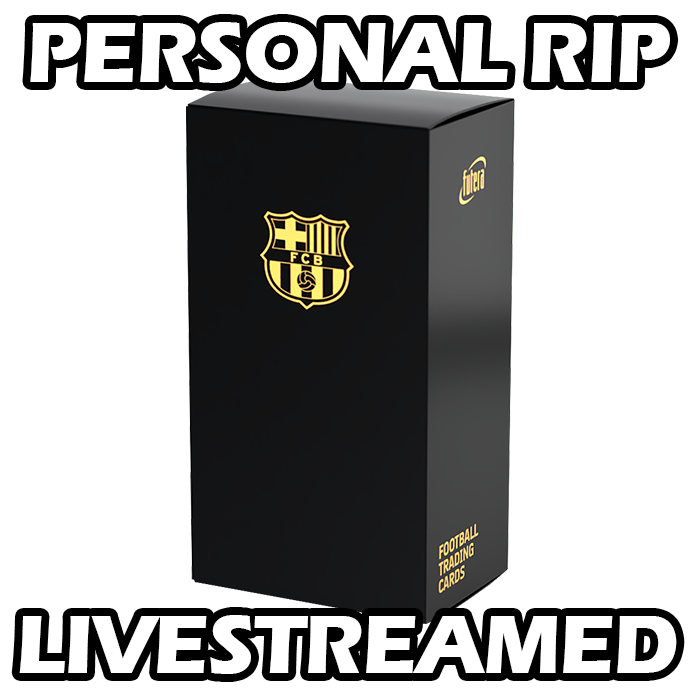 PERSONAL RIP: 2024-25 Futera FX Barcelona Hobby Box Soccer