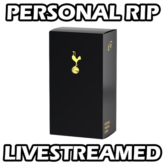 -             PERSONAL RIP: 2024-25 Futera Unique Tottenham Hotspur Hobby Box Soccer (Livestreamed)