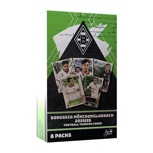 - 2025-26 Futera Fans' Selection Borussia Monchengladbach Hobby Box Soccer (Factory Sealed)