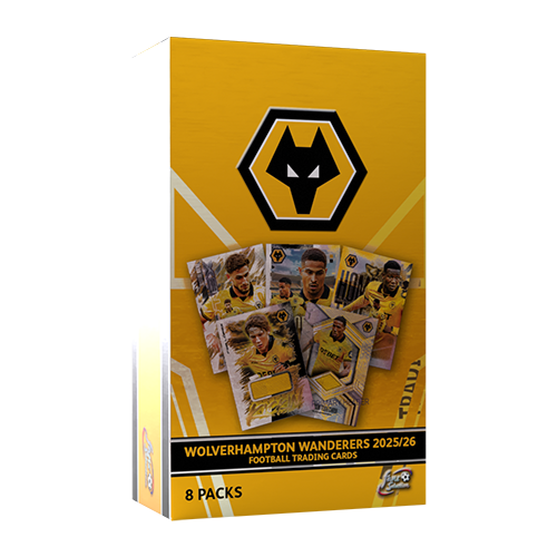- 2025-26 Futera Fans' Selection Wolverhampton Wanderers Hobby Box Wolves Soccer (Factory Sealed)