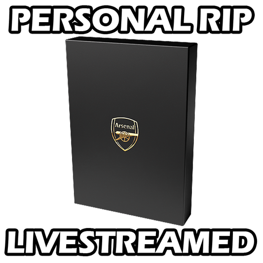 -             PERSONAL RIP: 2024-25 Futera Unique Arsenal Hobby Box Soccer (Livestreamed)
