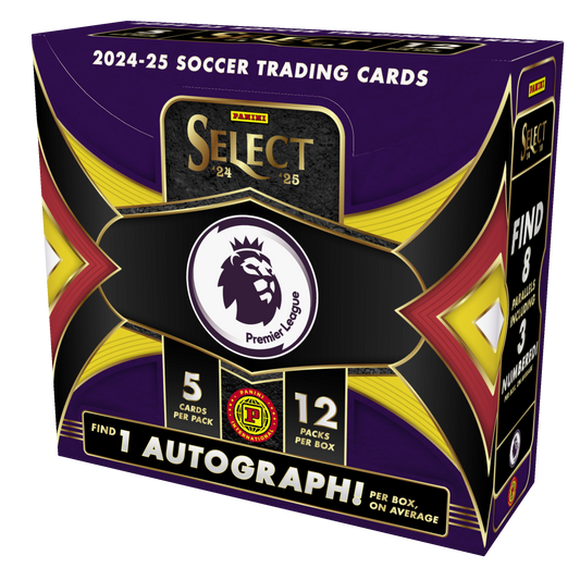 -           2024-25 Panini Select EPL International Hobby Box Soccer (Factory Sealed)