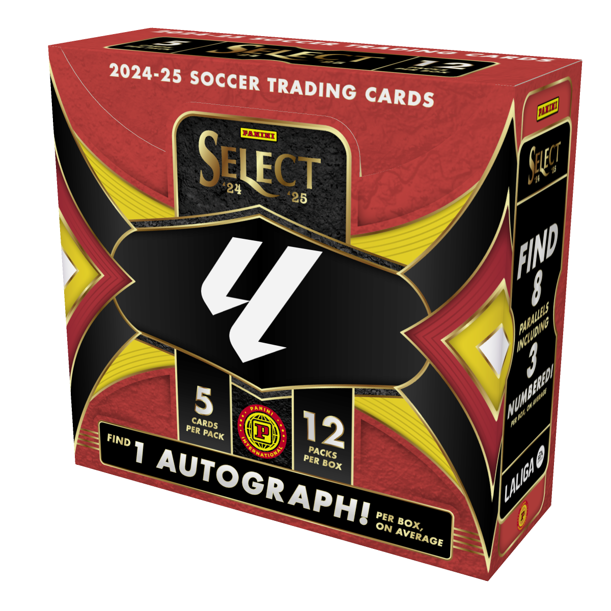 - 2024-25 Panini Select La Liga International Hobby Box Soccer (Factory Sealed)