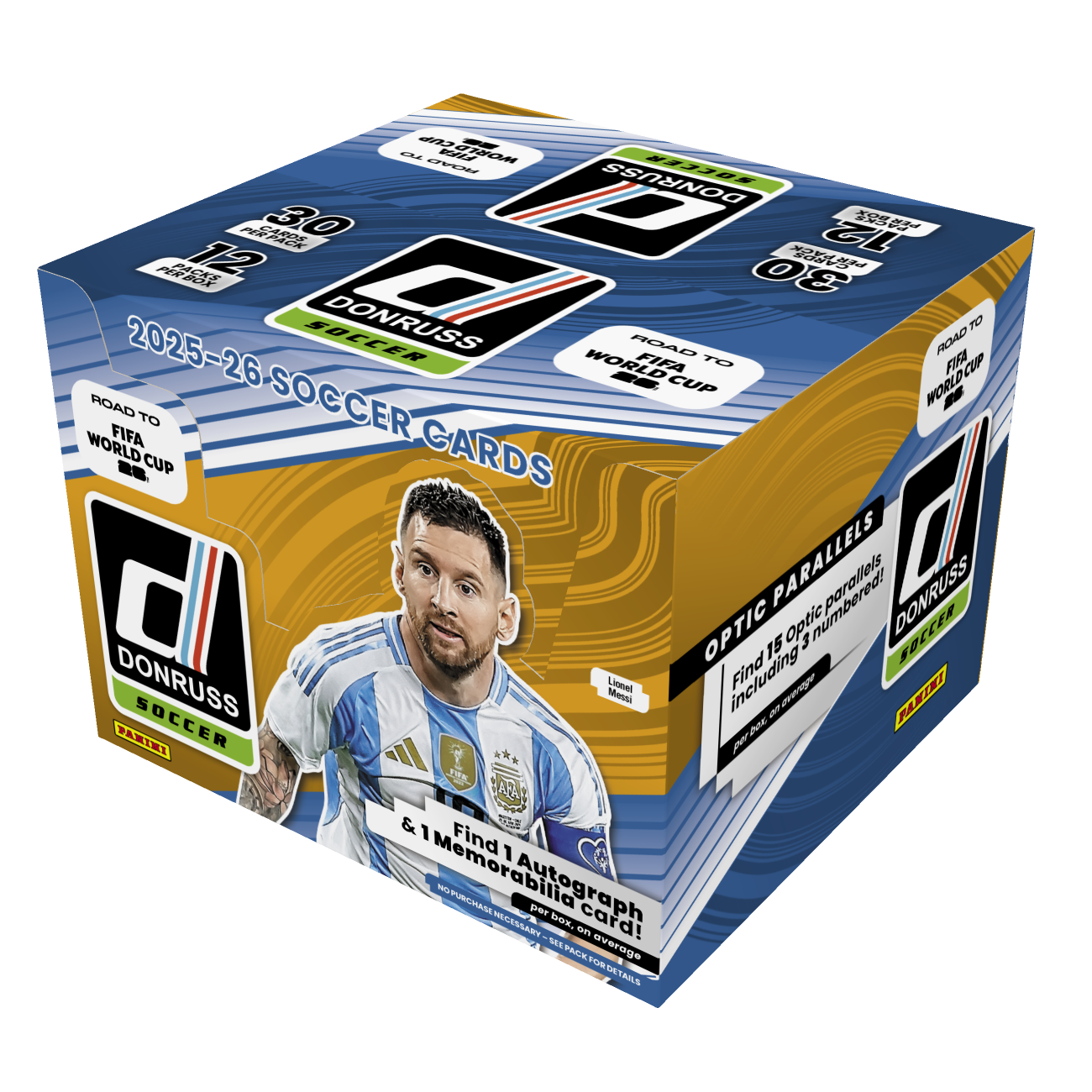 2025-26 Panini Donruss Road to FIFA World Cup 2026 Hobby Box