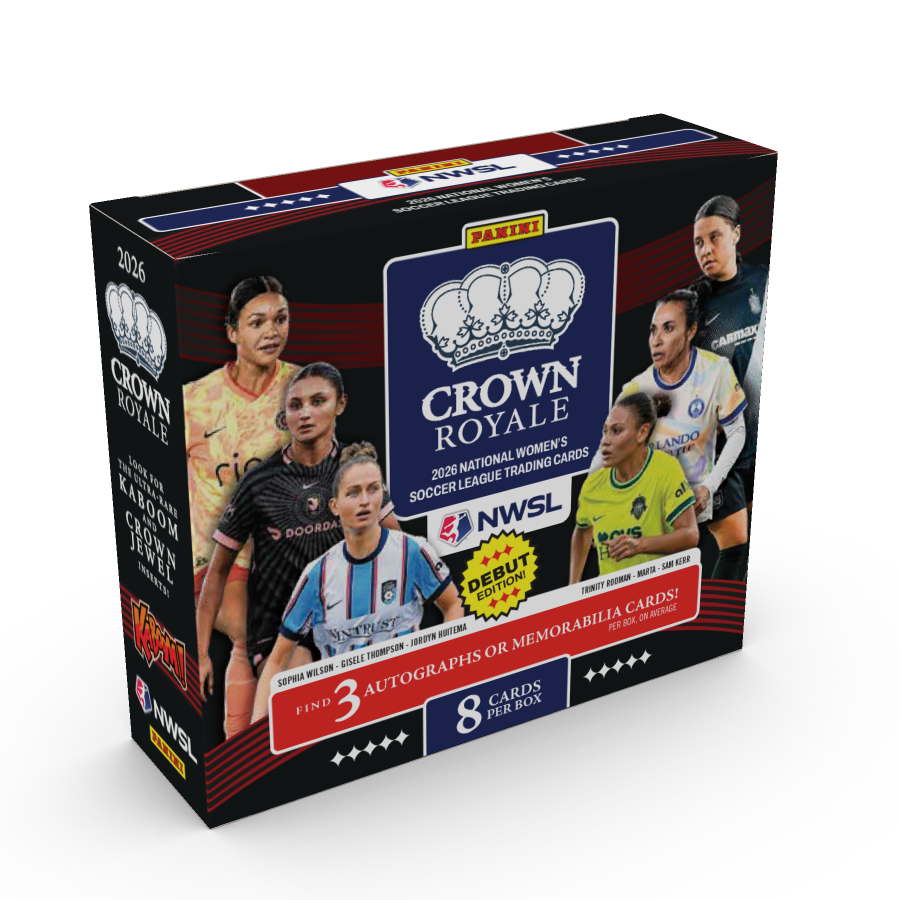 - 2026 Panini Crown Royale NWSL Hobby Box Women's Soccer (Factory Sealed)