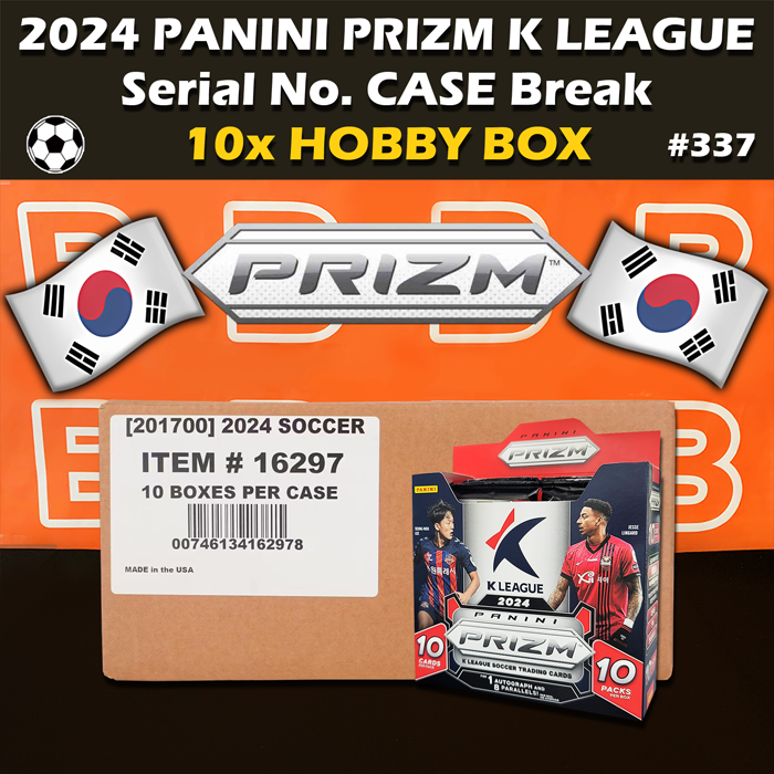 Group Break #337 - 2024 Panini Prizm K League Soccer Hobby