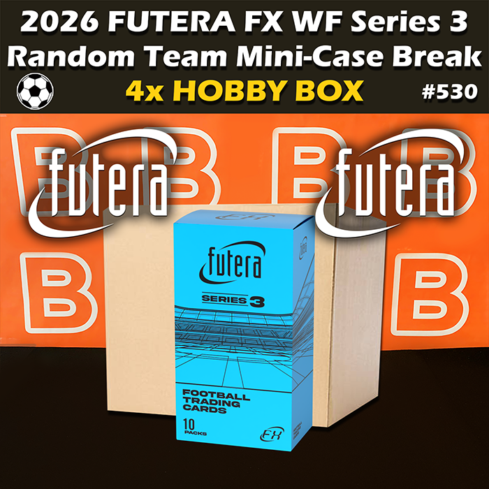 - Group Break # 530 - 2026 Futera FX World Football Series 3 Hobby Mini-Case Soccer (4-Box) RT (Random Teams)