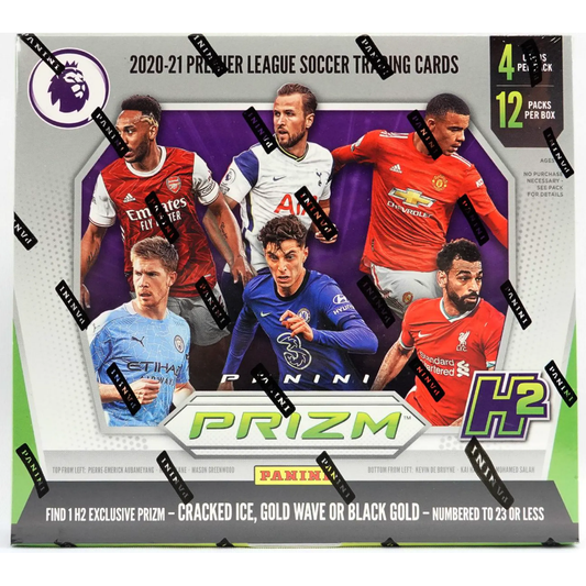 -                  2020-21 Panini Prizm EPL Hybrid H2 Box Premier League Soccer (Factory Sealed)