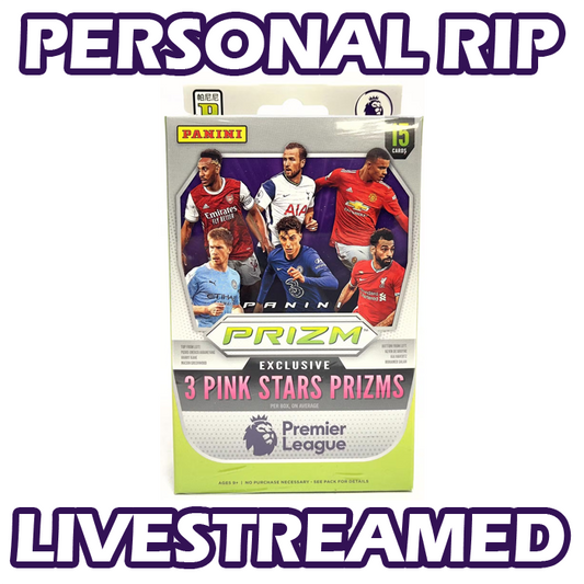 -           PERSONAL RIP: 2020-21 Panini Prizm EPL Hanger Box Soccer (Livestreamed)