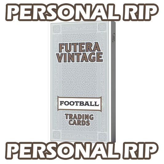 -          PERSONAL RIP: 2024 Futera Vintage Football Box Soccer