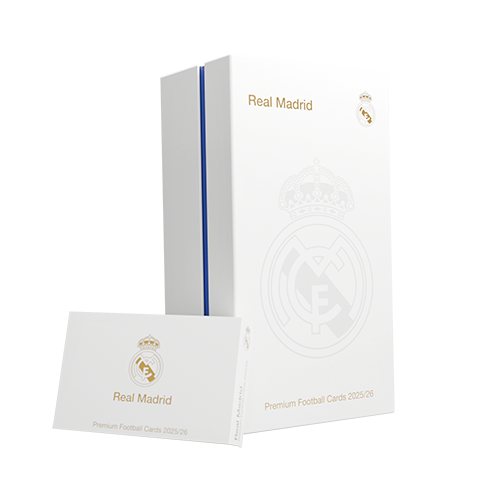 -                   2025-26 Futera Unique Real Madrid CF Hobby Box Soccer (Factory Sealed)