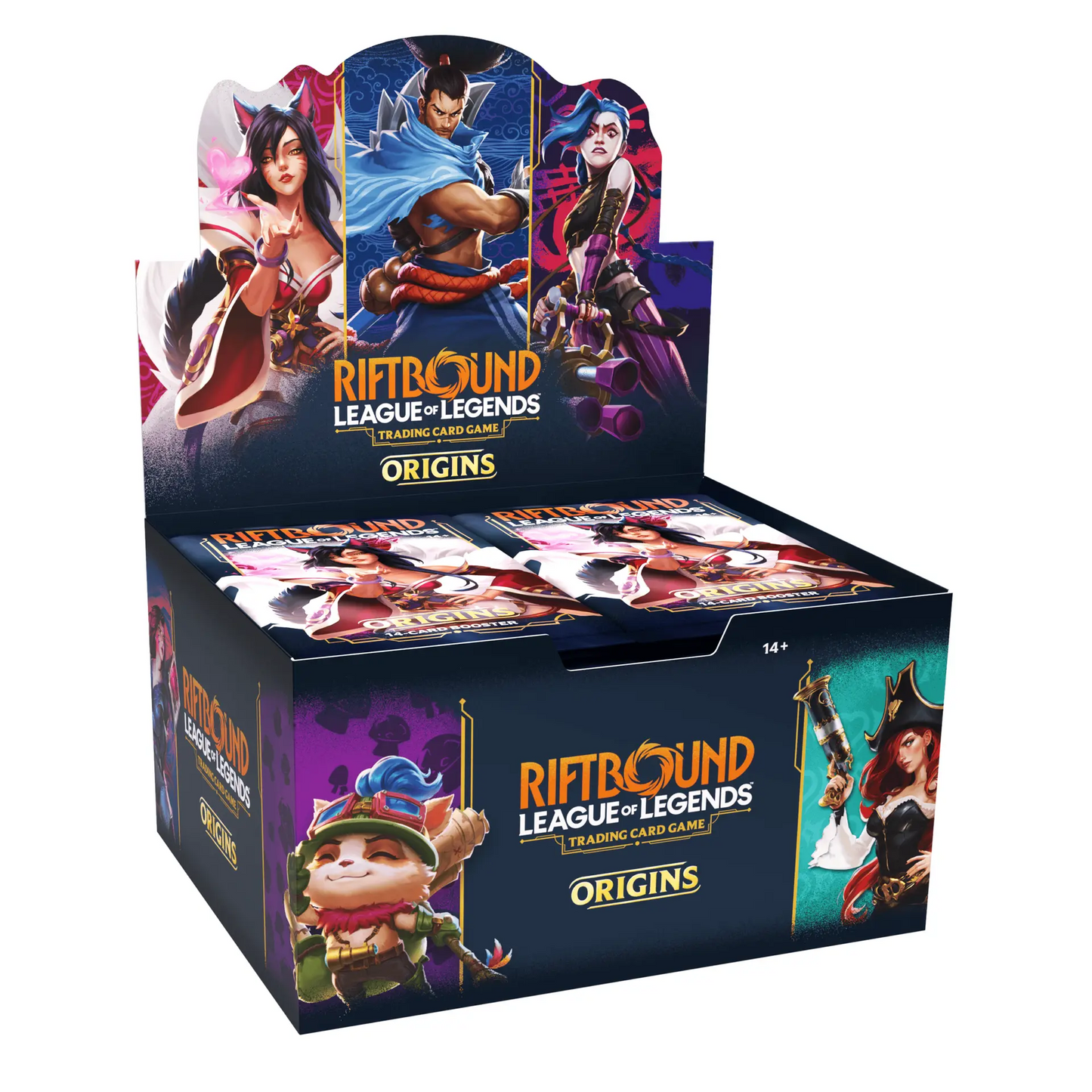 -            Riftbound TCG Origins League of Legends Booster Box (24 packs) (Factory Sealed)