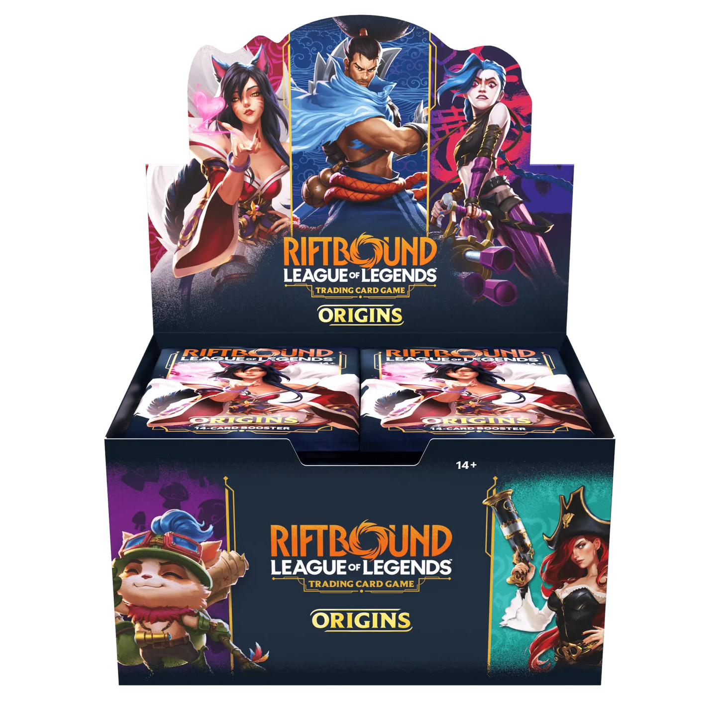-            Riftbound TCG Origins League of Legends Booster Box (24 packs) (Factory Sealed)