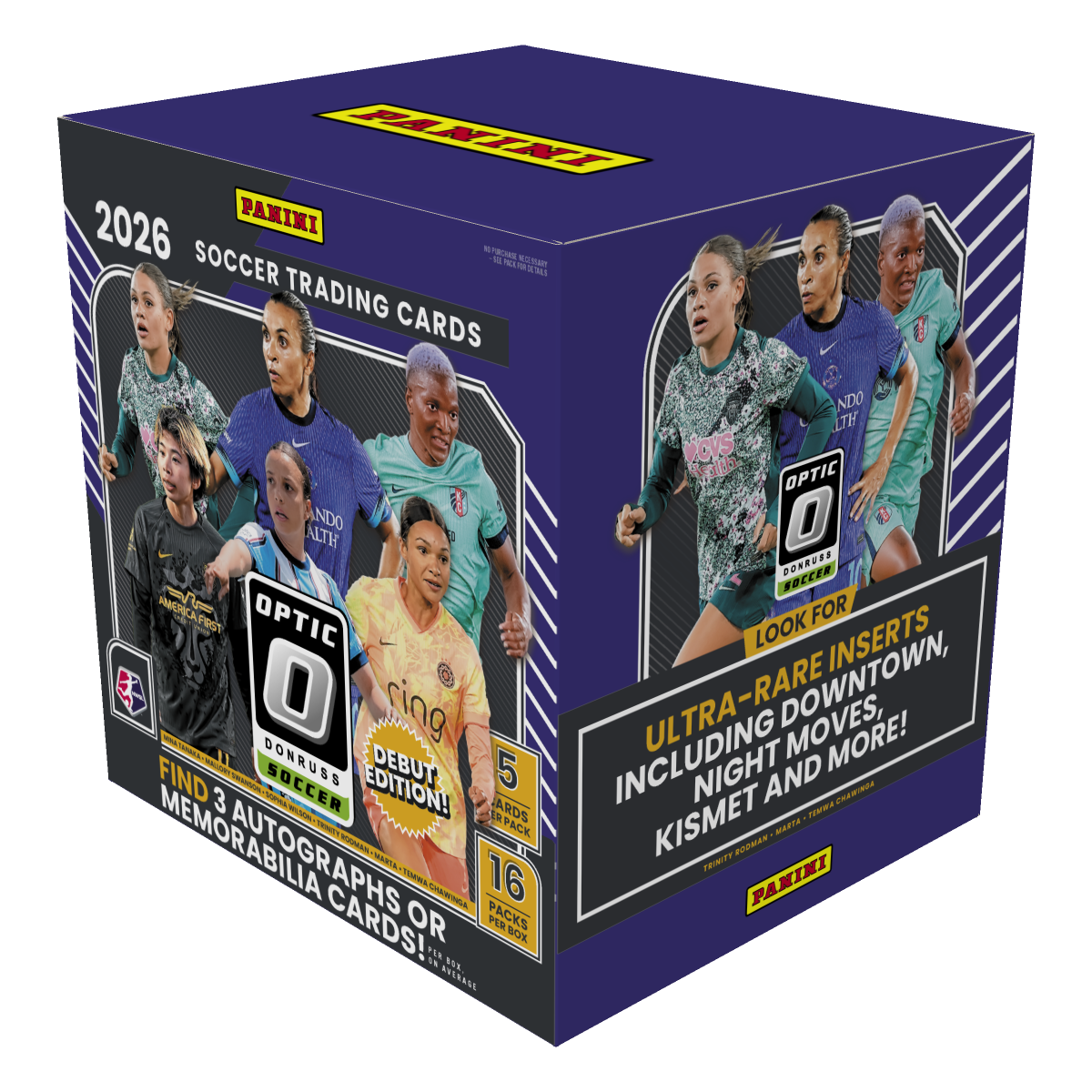 -                    2026 Panini Donruss Optic NWSL Hobby Box Women's Soccer (Factory Sealed)
