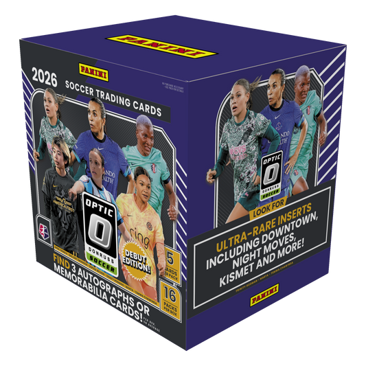 -                    2026 Panini Donruss Optic NWSL Hobby Box Women's Soccer (Factory Sealed)