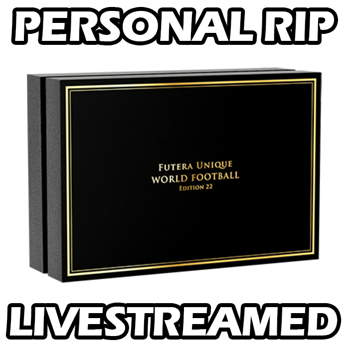 -                PERSONAL RIP: 2026 Futera Unique World Football Edition 22 Hobby Display Box Soccer (Livestreamed)