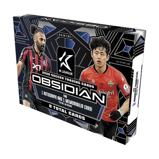 -                   2026 Panini Obsidian K League Hobby Box Soccer (Factory Sealed)