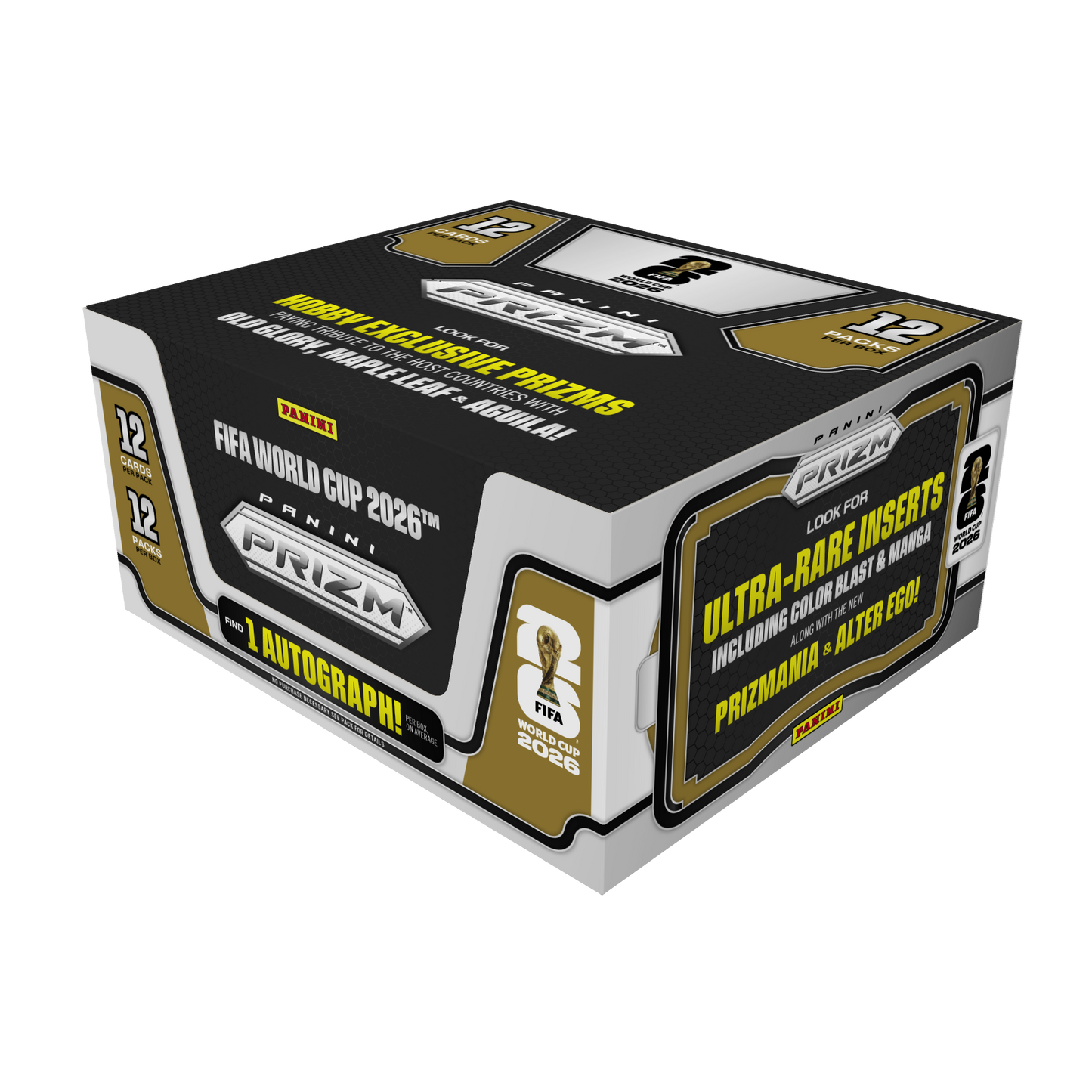 -                2026 Panini Prizm World Cup FIFA Hobby Box Soccer (Factory Sealed)