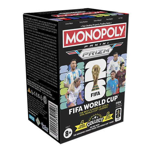 -               2026 Panini Prizm FIFA World Cup Monopoly Blaster Box Soccer Hasbro (Factory Sealed)