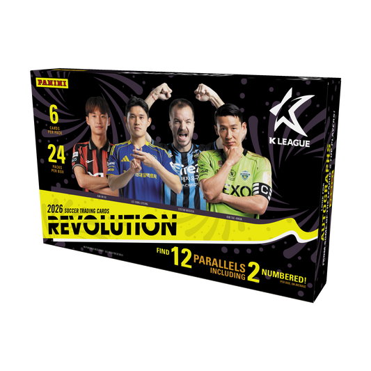 -                   2026 Panini Revolution K League Hobby Box Soccer (Factory Sealed)