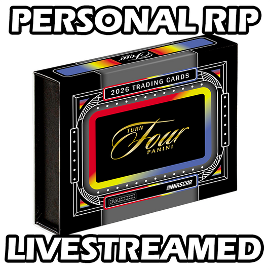 -               PERSONAL RIP: 2026 Panini Racing Turn Four Hobby Box Soccer (Livestreamed)