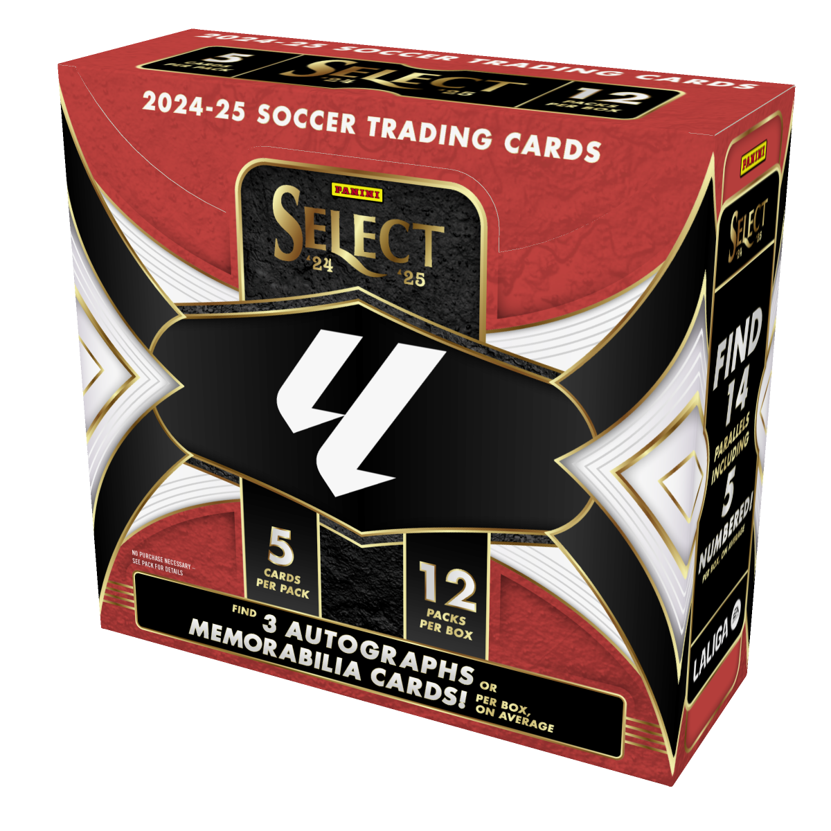 -           2024-25 Panini Select La Liga Hobby Box (Factory Sealed)