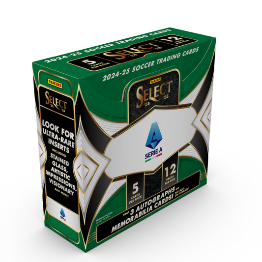 -           2024-25 Panini Select Serie A Hobby Box (Factory Sealed)