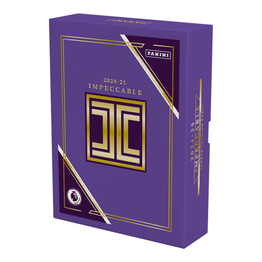 -           2024-25 Panini Impeccable EPL Hobby Box Soccer (Factory Sealed)