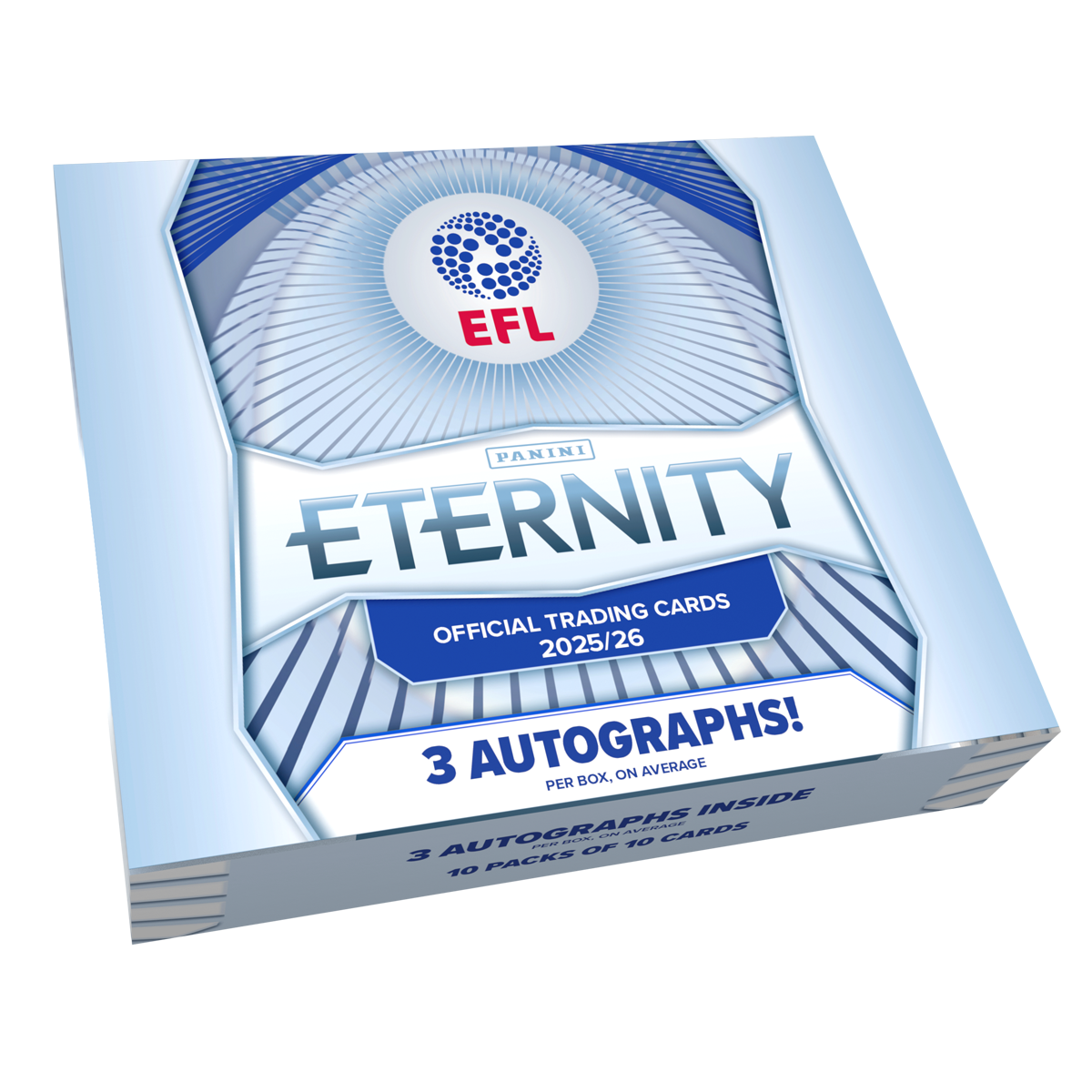 -               2025-26 Panini Eternity EFL Hobby Box Soccer (Factory Sealed)