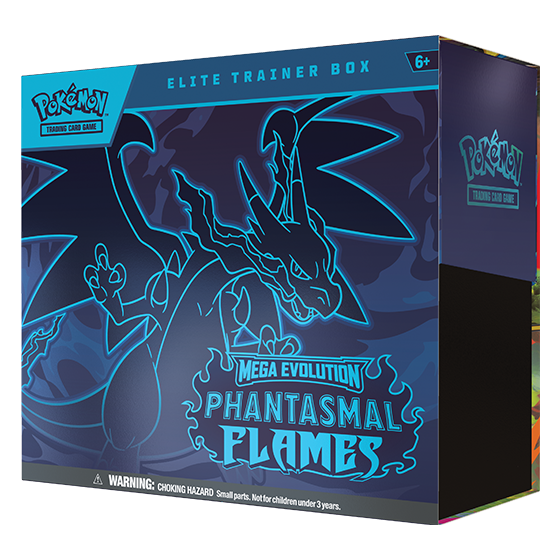 -        Pokemon TCG Phantasmal Flames ETB Elite Trainer Box (9 packs) (Factory Sealed)