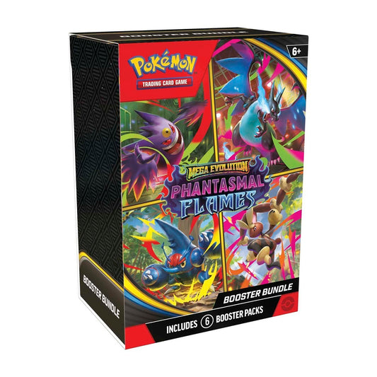 -        Pokemon TCG Phantasmal Flames Booster Bundle (6 packs) (Factory Sealed)