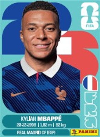-                    2026 Panini FIFA World Cup 25-Count Sticker Pack Box Soccer (175 Stickers Total) (Factory Sealed)