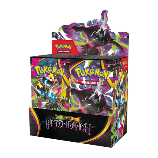-        Pokemon TCG Pitch Black Booster Box Mega Evolution (36 packs) (Factory Sealed)