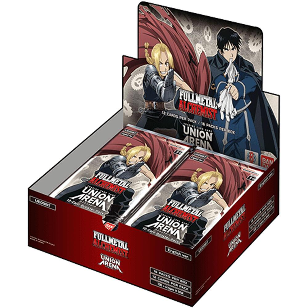 -           Fullmetal Alchemist Union Arena TCG Booster Box (16 packs) (Factory Sealed)