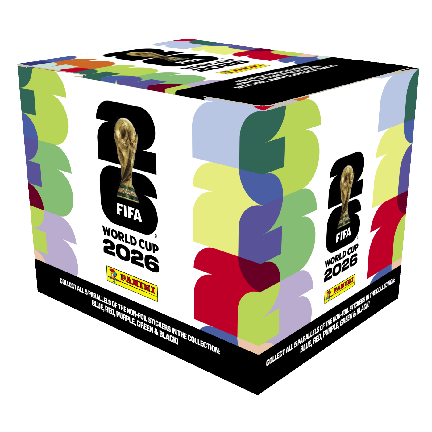 -                   2026 Panini FIFA World Cup 50-Count Sticker Pack Box Soccer (350 Stickers Total) (Factory Sealed)